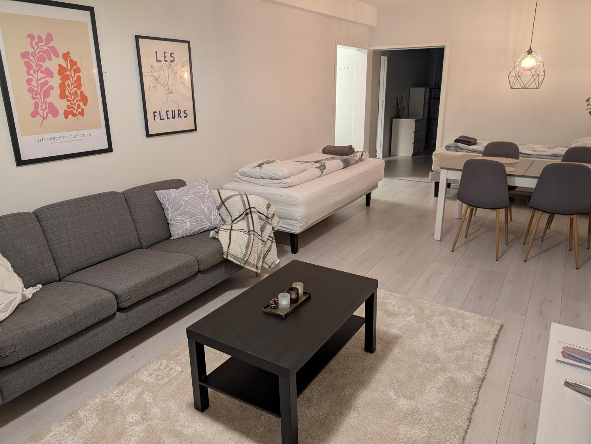 40-Apartment In Kemi City Center , Balcony And Free Parking Exterior photo